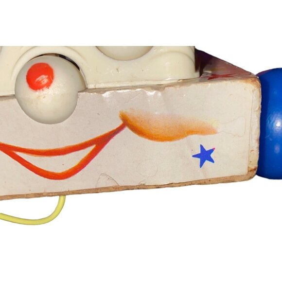 Fisher-Price Chatter Telephone Toy With Blue Wheels & Red Receiver - Picture 10 of 16